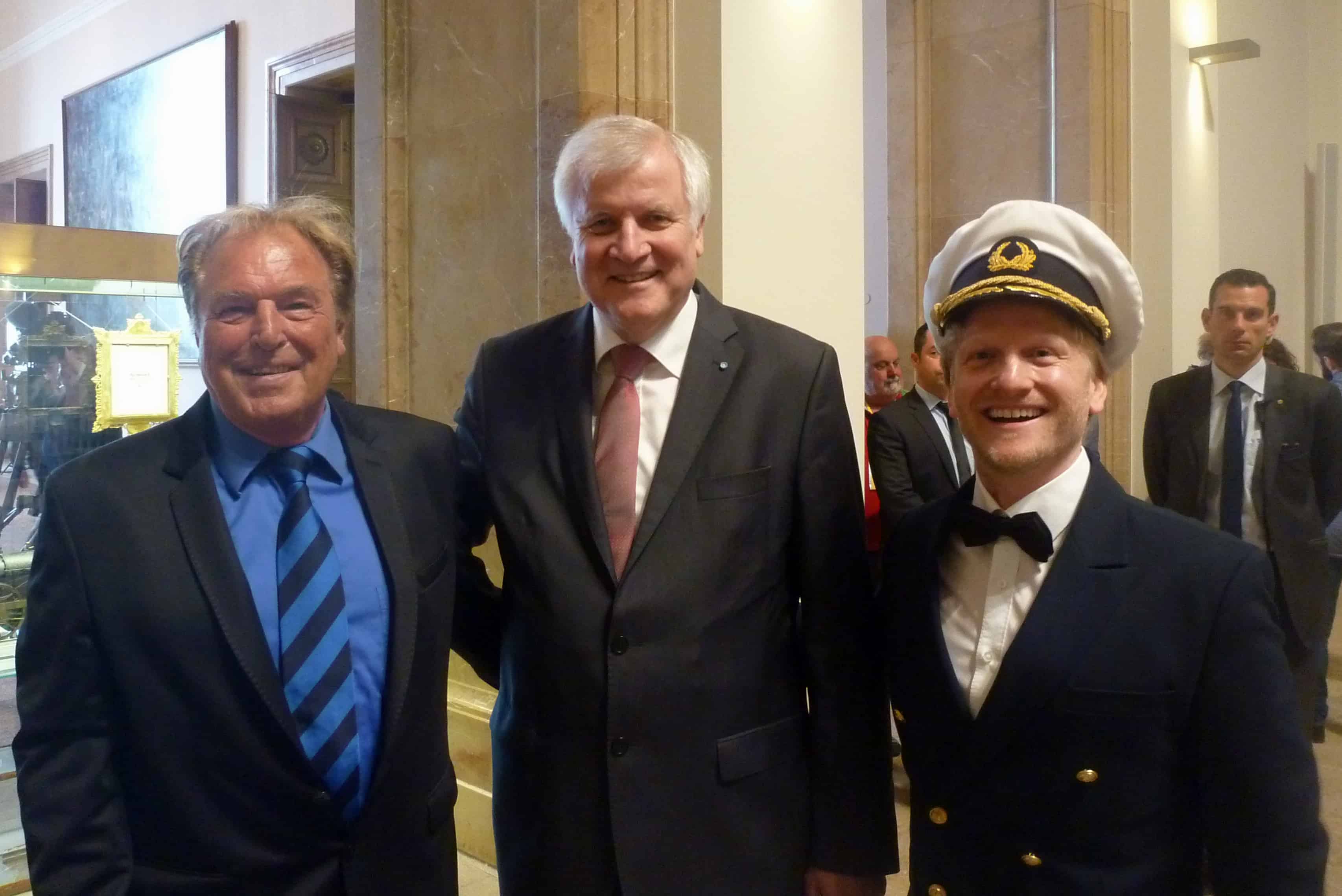 Musikalischer Gruß für Horst Seehofer