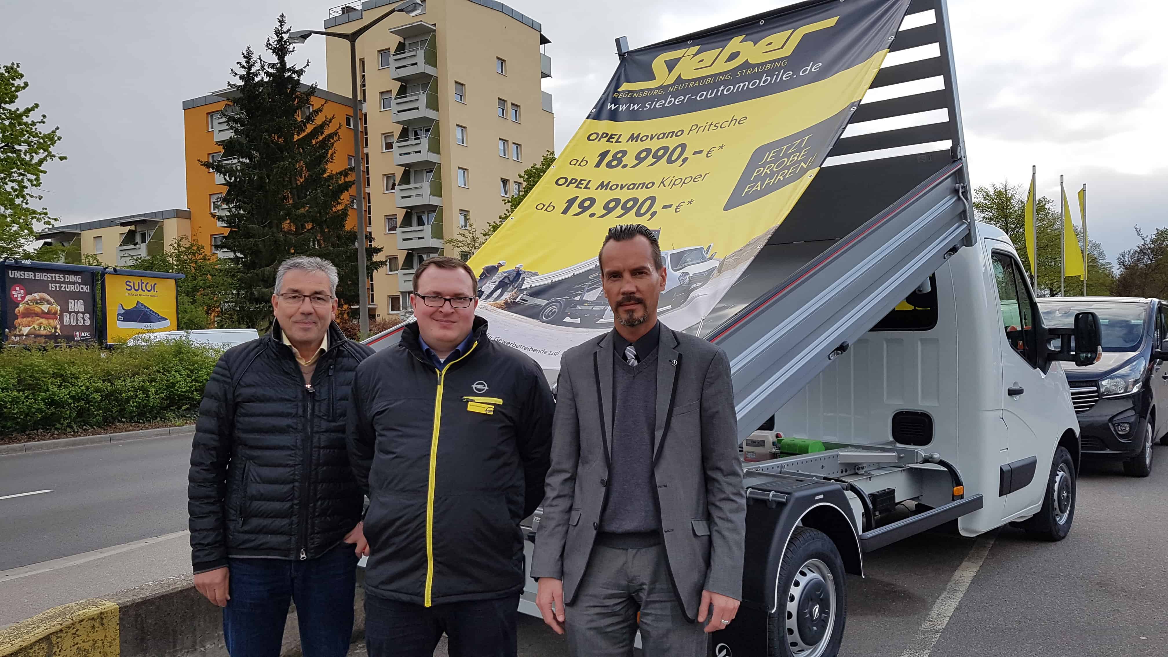 Sieber Automobile stellt auf Autoschau im Gewerbepark aus