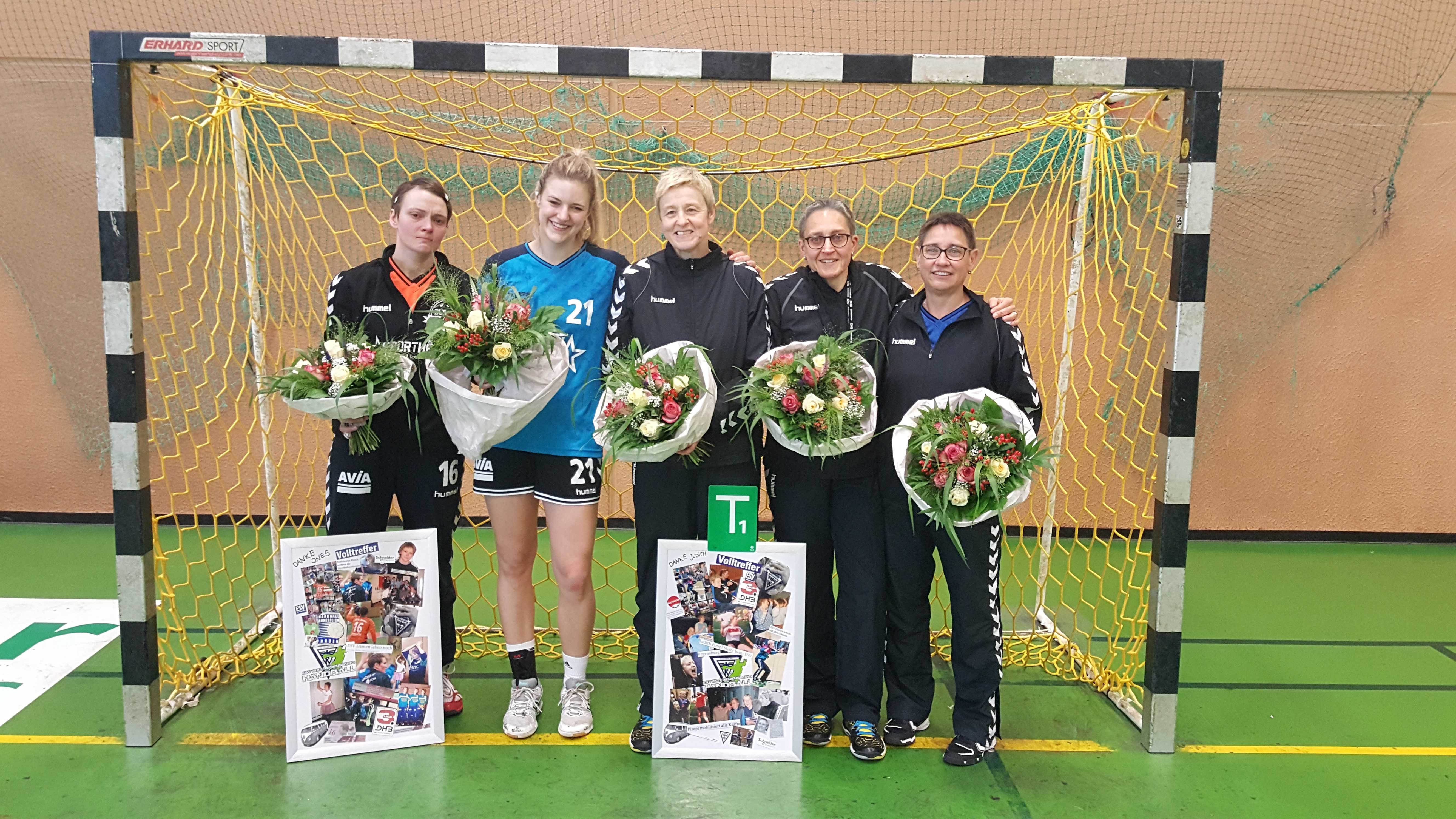 Handballerinnen des ESV 1927 halten die Klasse