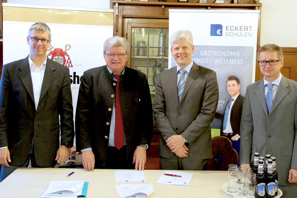 Hotelfachschule Regenstauf kooperiert mit der Brauerei Bischofshof