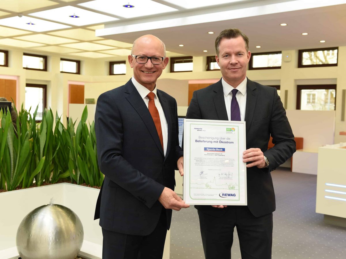 Gruner Donaustrom Fur Die Sparda Bank Blizz Regensburg