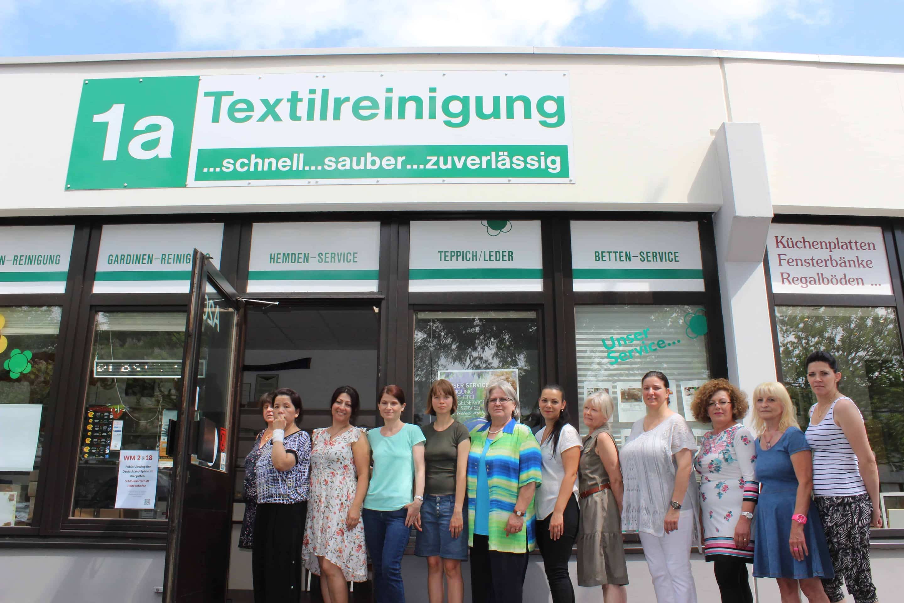 Top-Leistung: „1A Textilreinigung“