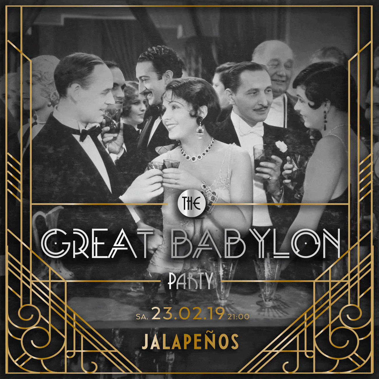 Regensburg: „The Great Babylon Party“ im Jalapenos Entfliehe dem Alltag mit schweißtreibendem Electroswing!