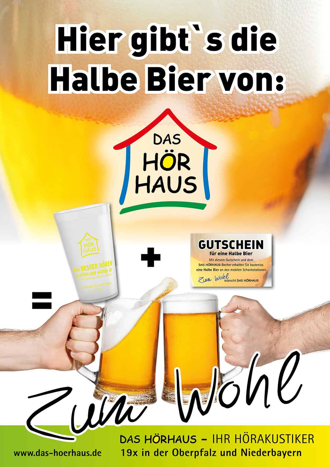 „Das Hörhaus“ verteilt beim Jahn-Spiel 1000 mal Gutscheine Freibier für Fußballfans
