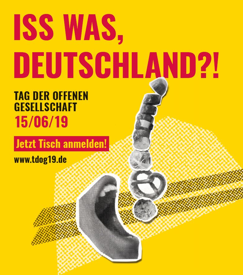Am 15. Juni ist “Tag der offenen Gesellschaft” Ein Hoch auf die Demokratie mit der Initiative Offene Gesellschaft