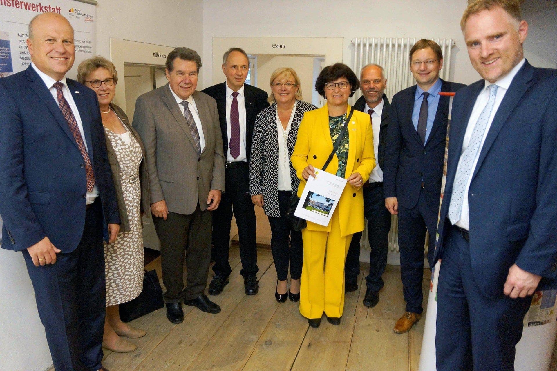 Markt Schierling Lob vom Staatsminister Dr. Hans Reichhart