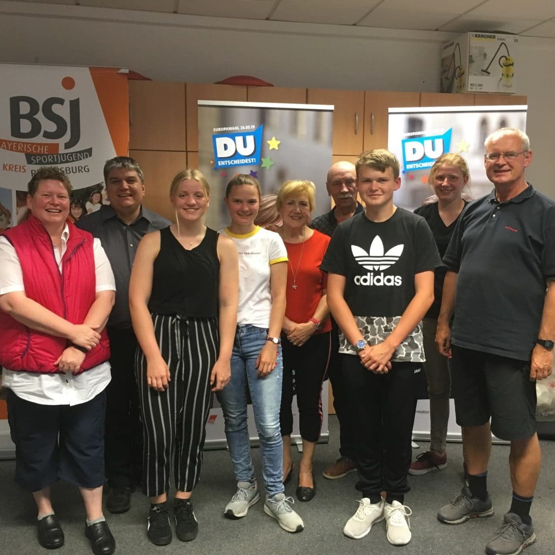 Blizz Leserreporter Sportjugend Regensburg im Gespräch mit MdB Stefan Schmidt