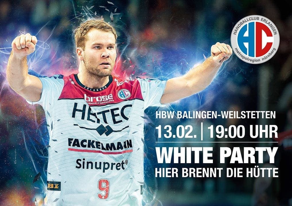 Blizz Leserreporter: HC Erlangen "White Party" gegen Balingen
