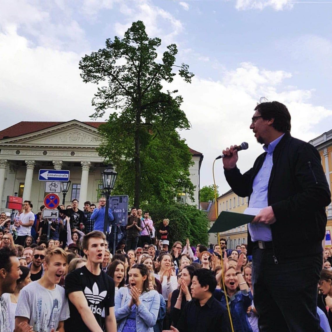 Neue Ideen für das Alte Rathaus Bezirksrat Stefan Christoph will Regensburgs erster grüner OB werden