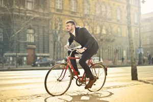 Radfahren in der Stadt
