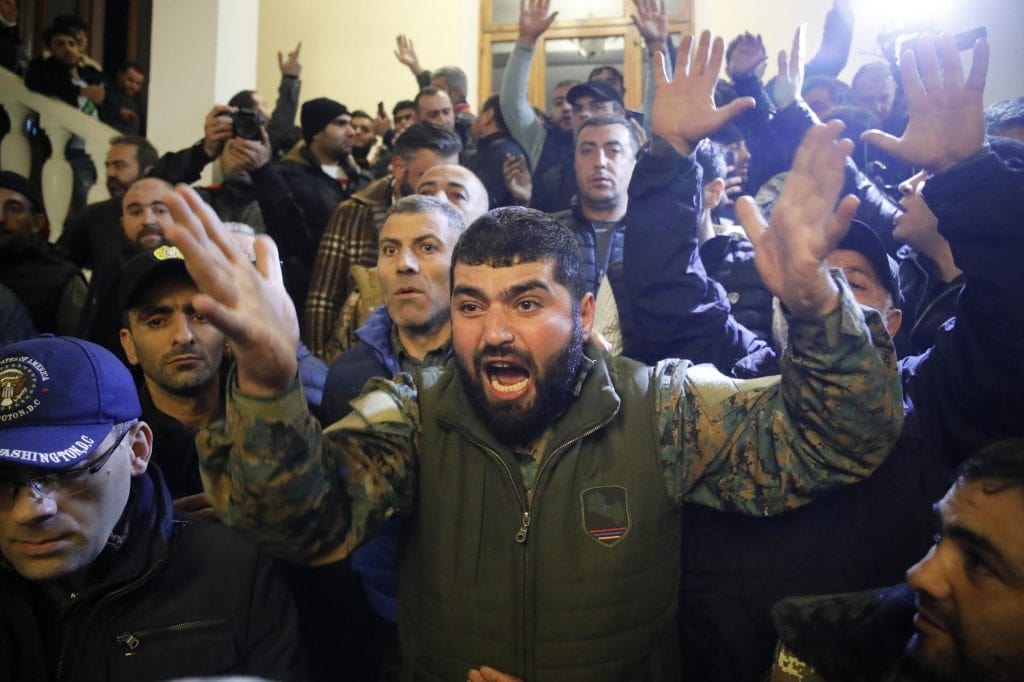 Protest in Eriwan