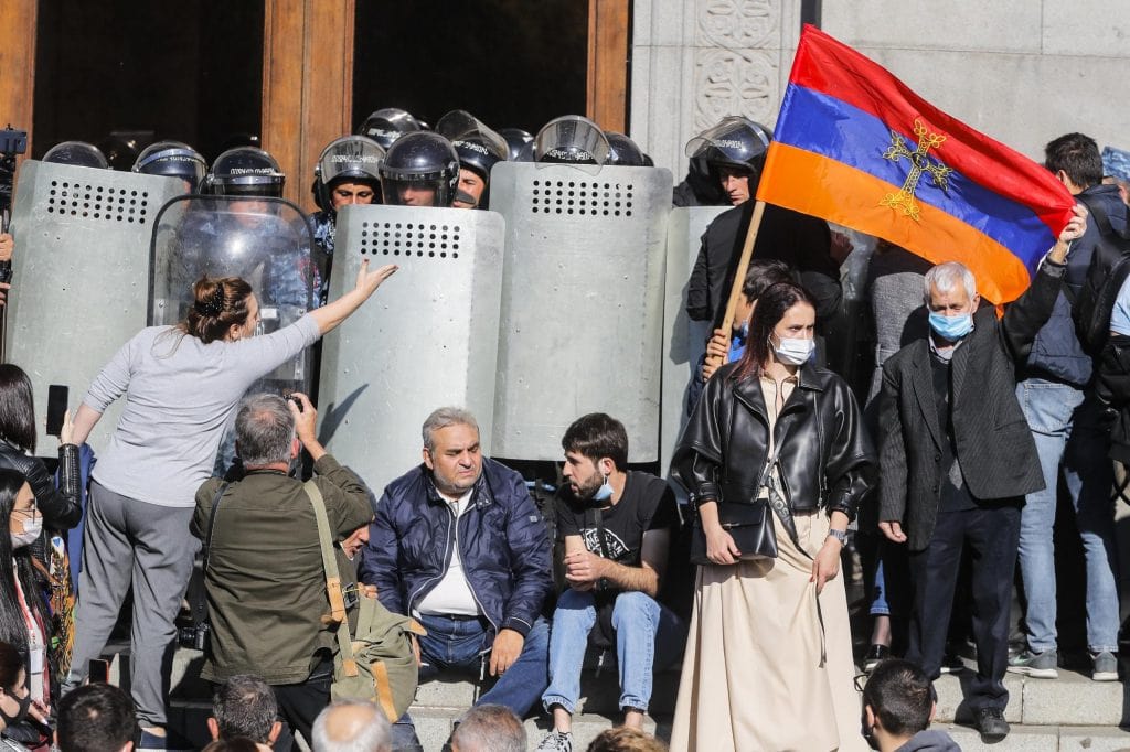 Proteste in Eriwan