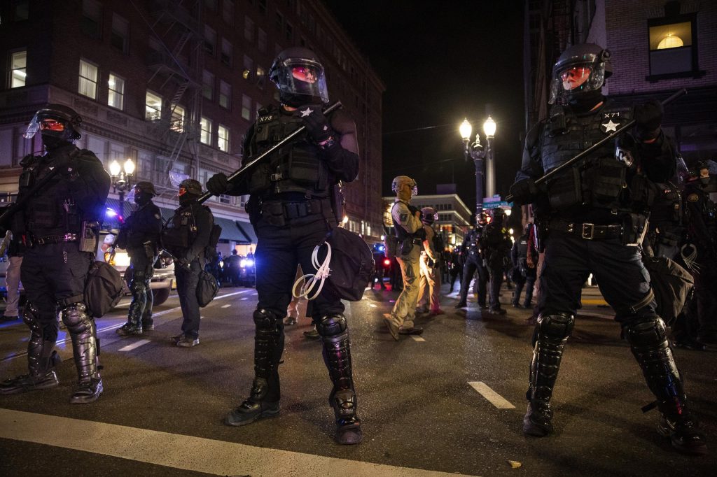 Protest in Portland