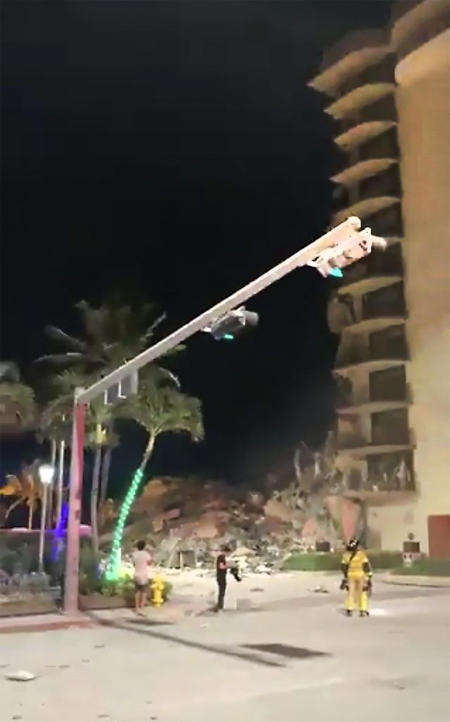 Gebäude-Einsturz nahe Miami Beach